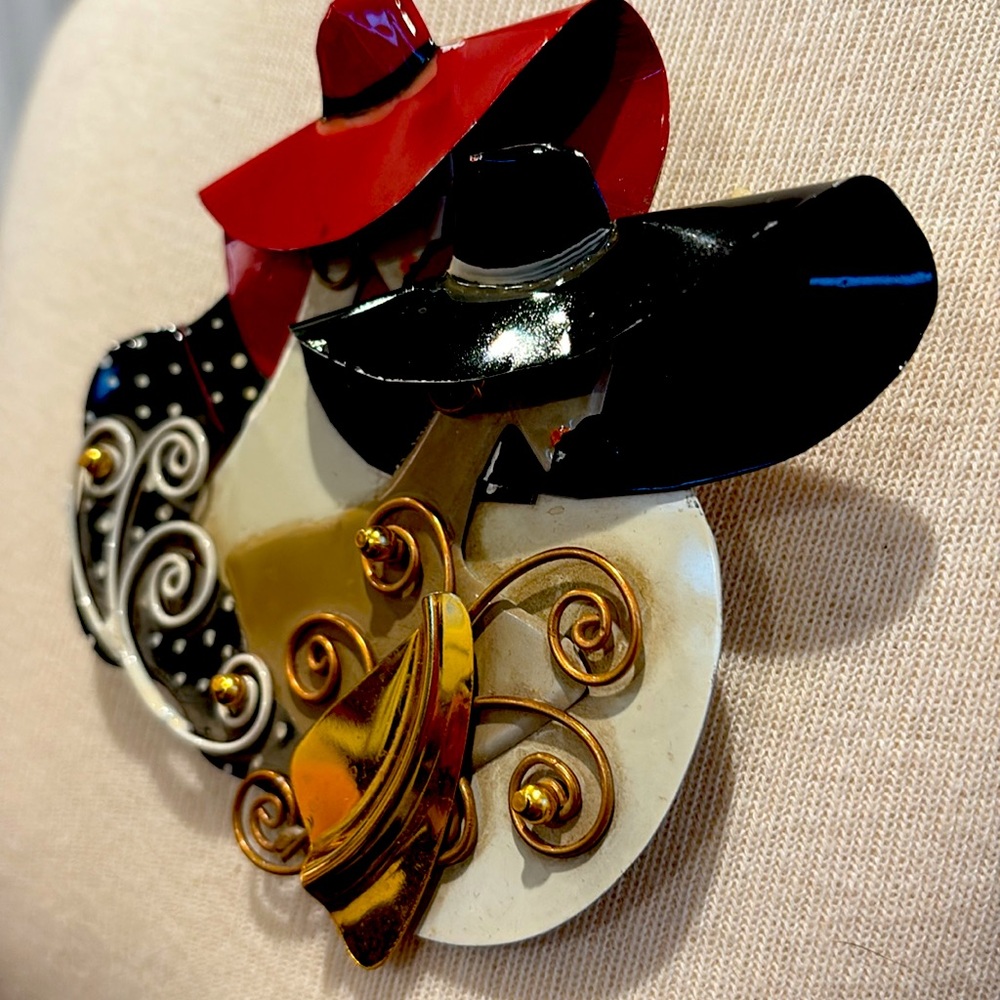 Vintage Metal New Fashion Ladies showcase Sample